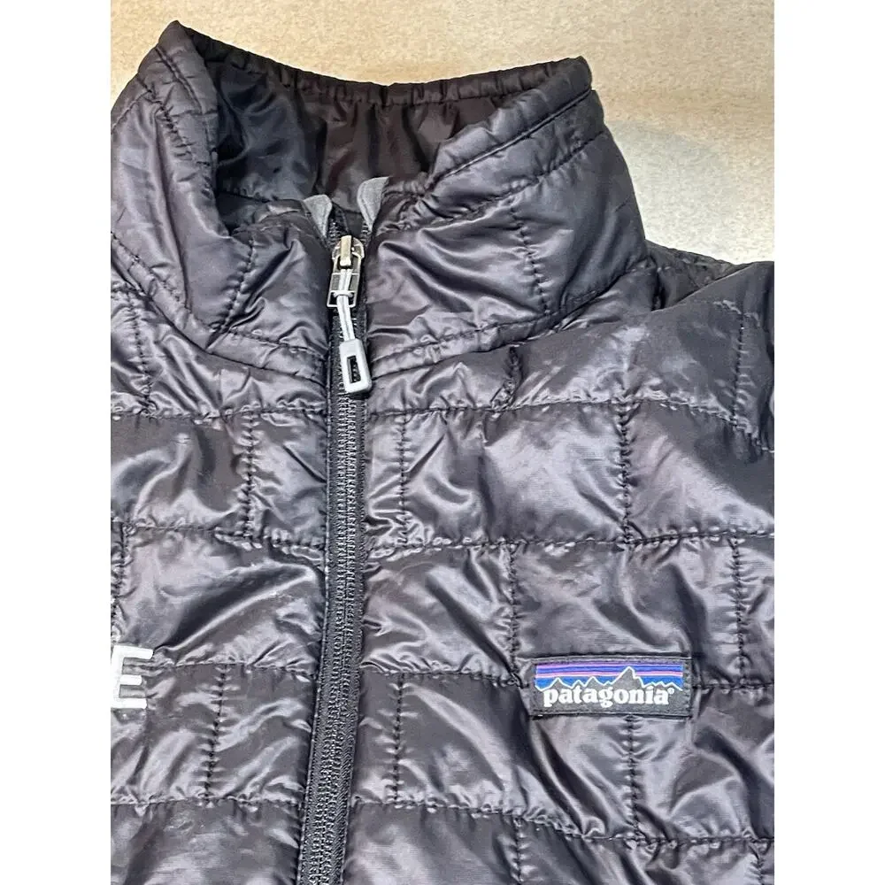 Patagonia Men’s Nano Puff Vest Prima-loft Quilted Zip With Logo Size: Small
